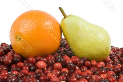 Cranberry, Orange and Pear
