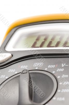 multimeter close up