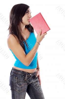 attractive girl student