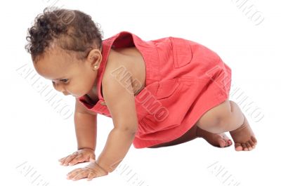 baby learning to walk