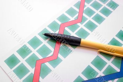 pen on the diagram pen on the diagram