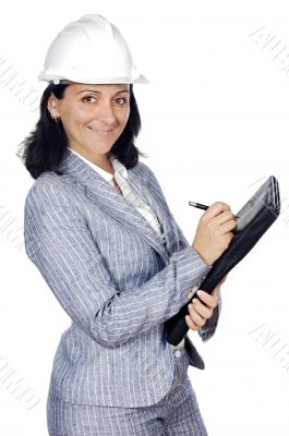 Attractive young engineer Attractive young engineer