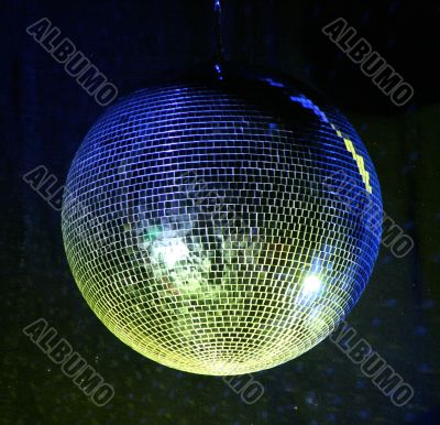 disco seiling lighting mirror-ball