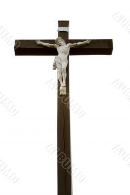 Jesus on a cross