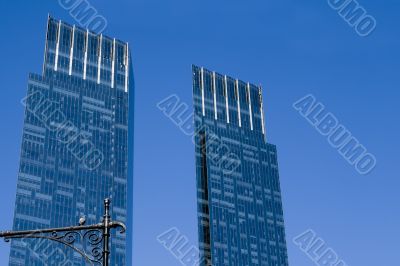 Blue towers