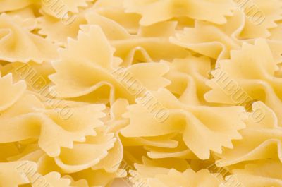 macaroni background close up