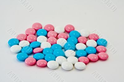 Tablets vitamins of a pill