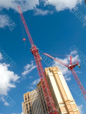 Construction cranes, Las Vegas. 2