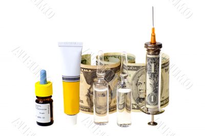 medicin and money