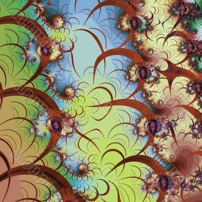 an abstract background