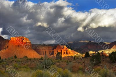Red rocks Red rocks