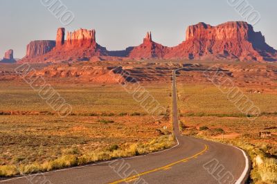 The well-known Valley of Monuments.