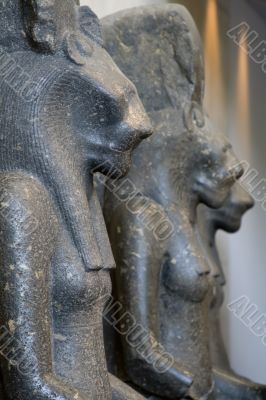 Egyptian statues