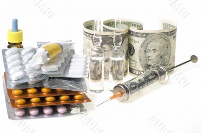 medicin and money