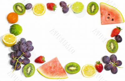 Frame fruits Frame fruits
