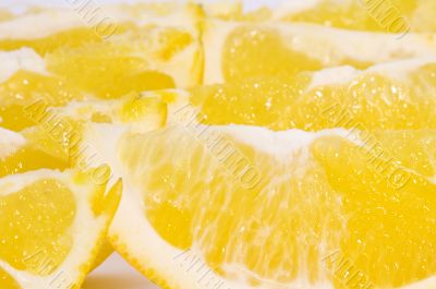 orange segment background