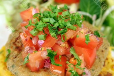 Diced Tomato Chives And Onion