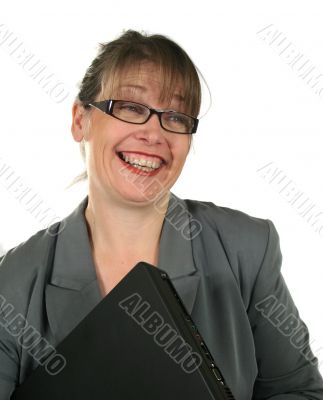 Businesswoman With Laptop 4 Businesswoman With Laptop 4