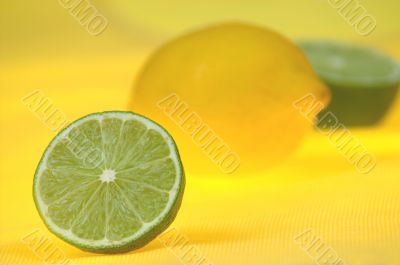 Lime and lemon Lime and lemon