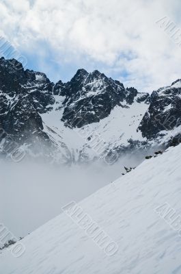 winter mountains