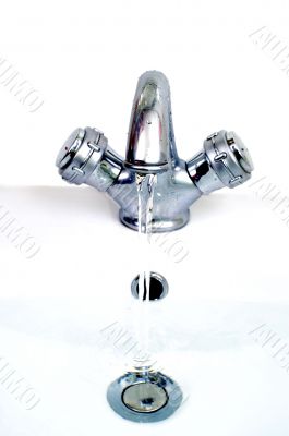 Tap and wash-basin