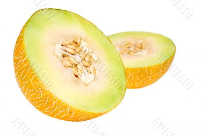 Fresh yellow melon