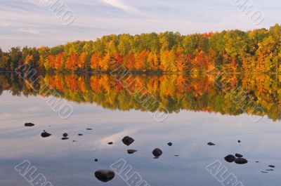 Autumn Moccasin Lake
