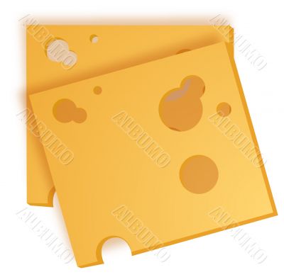 Cheese slices