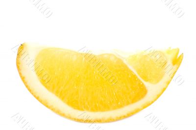 One orange segment.