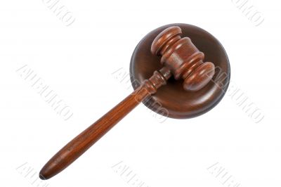 Wooden gavel