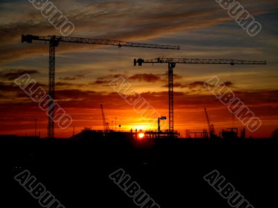 construction silhouette