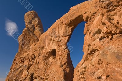 Turret Arch and Cloud