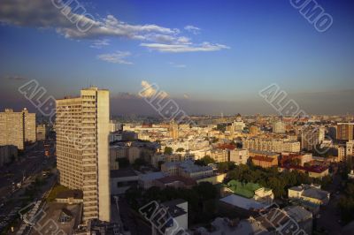 Kind to Moscow from above