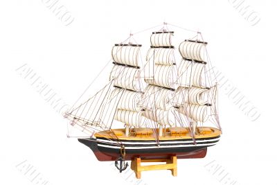 model of ship