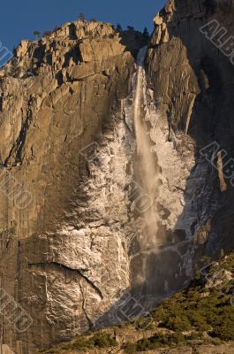 Winter Upper Yosemite Falls