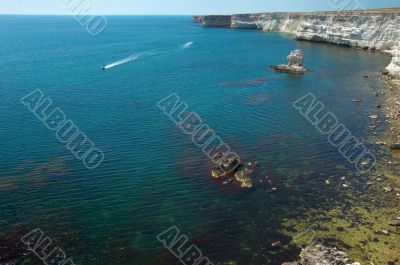 coastline cliffs