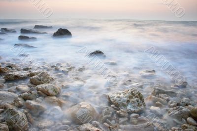 sea tide looking like fog sea tide looking like fog