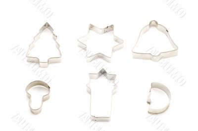 Metal form for baking
