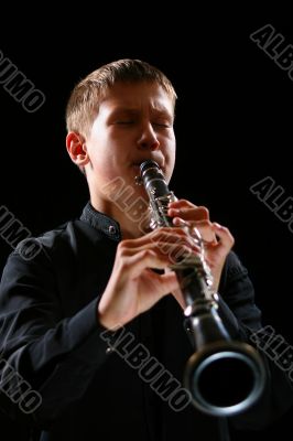 Clarinet player