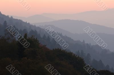 Sunrise Great Smoky Mountains