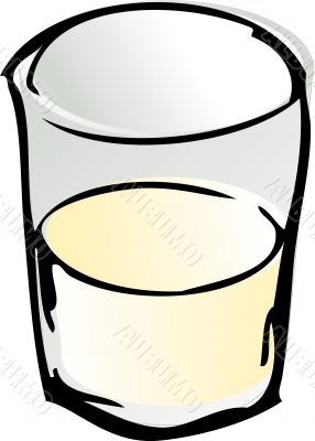 Glass of milk