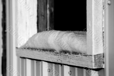 Snowy Windowsill