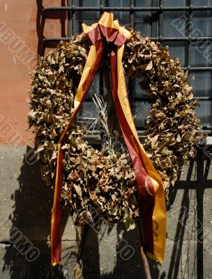 Memorial Day Wreath, Rome