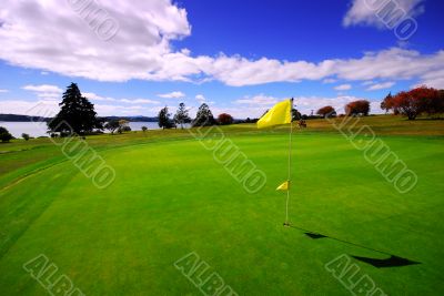 Green on beautiful Golf Course Green on beautiful Golf Course