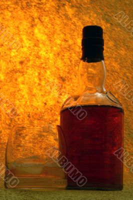 Single Malt Whiskey in glass