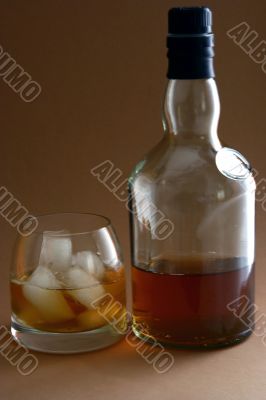 Single Malt Whiskey in glass