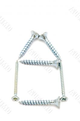 house from screw