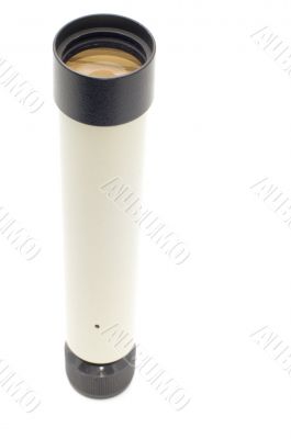 spyglass on white
