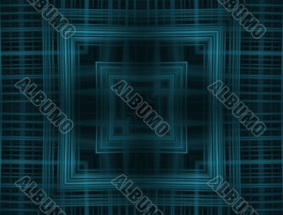 Digital Abstract Background - Geometric Weave