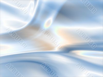Fractal Abstract Background - Rippling Blue